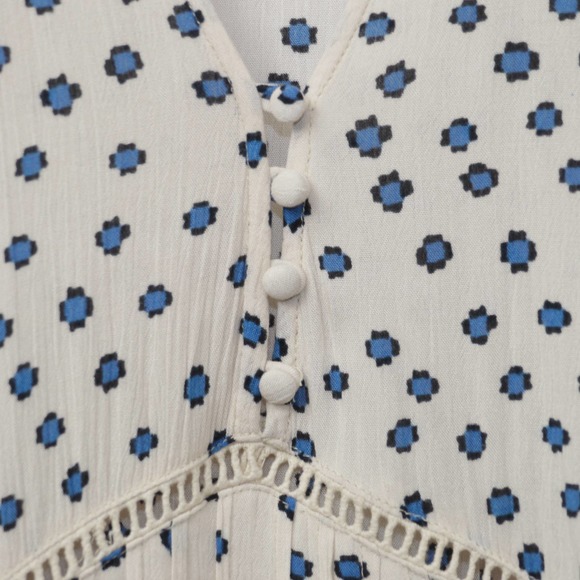 Amuse Society Crocheted Boho Dress Size S - Picture 4 of 12